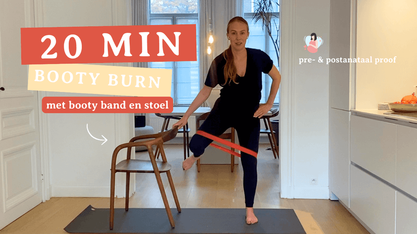 18 min Booty Burn met booty band & stoel - Arthur’s Breakfast Box