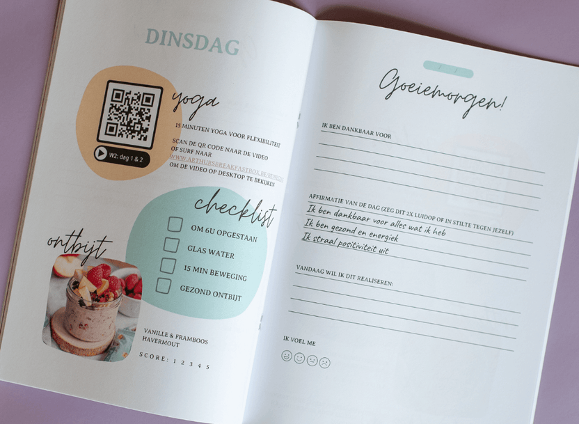 Get Fit Challenge Werkboek - Arthur’s Breakfast Box