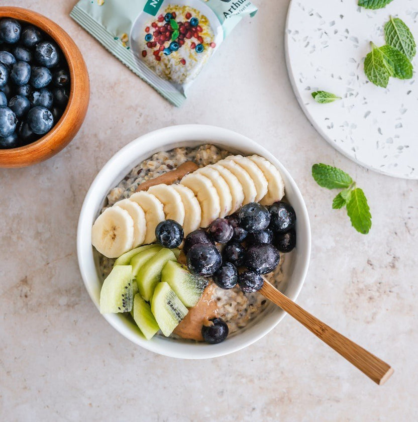 Havermout in de magnetron: snel, lekker en perfect bereid - Arthur’s Breakfast Box