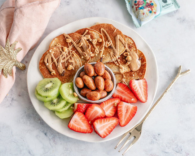 Heerlijke Havermoutpannenkoeken - Arthur’s Breakfast Box