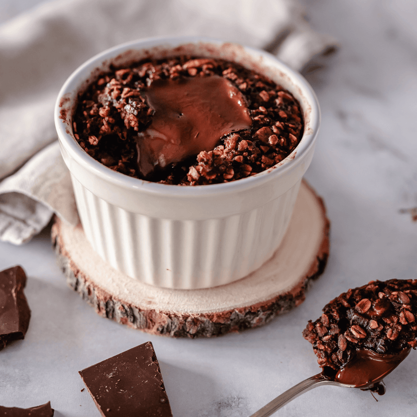 Baked chocolade oats