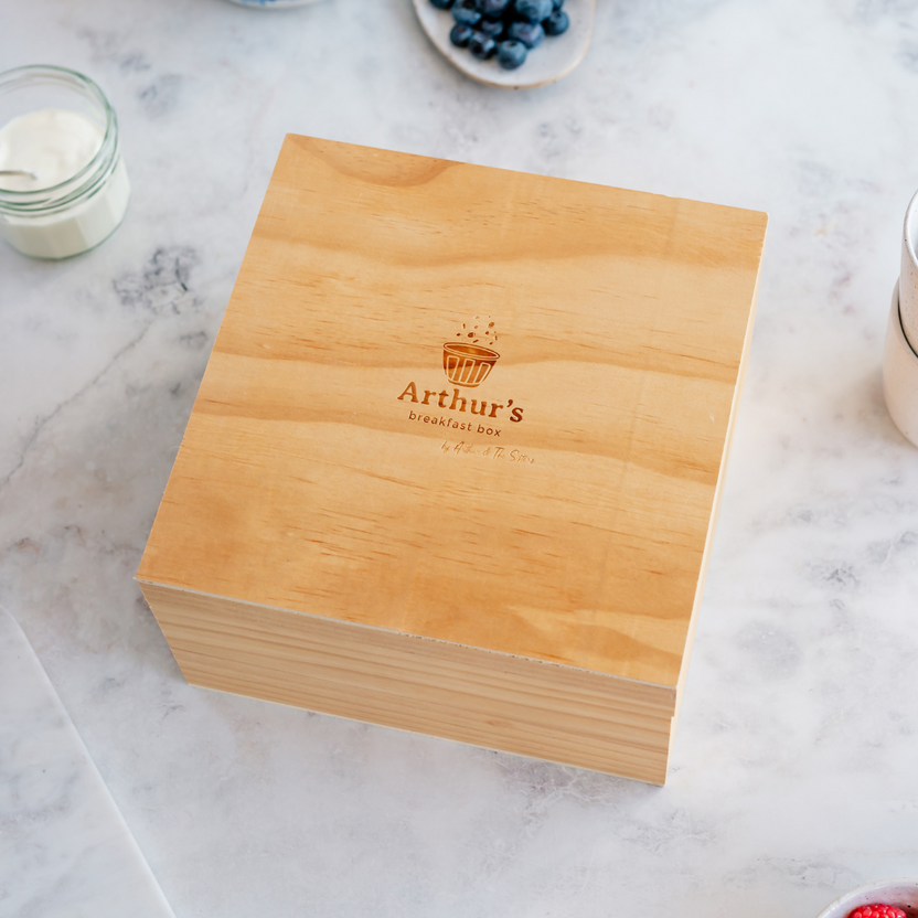 Arthur's breakfast box hout