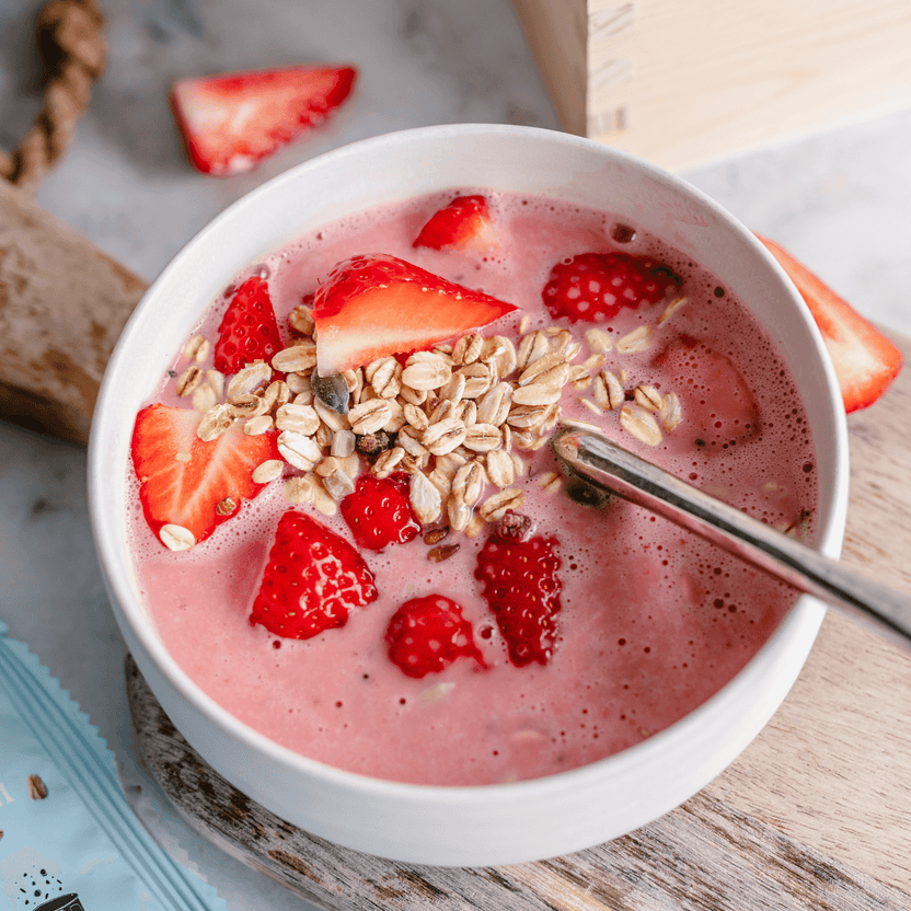 Smoothie bowl met muesli