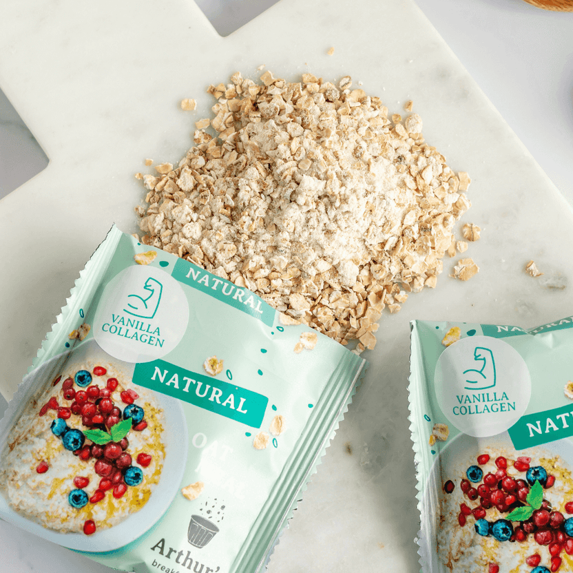 natural oatmeal vanilla collageen