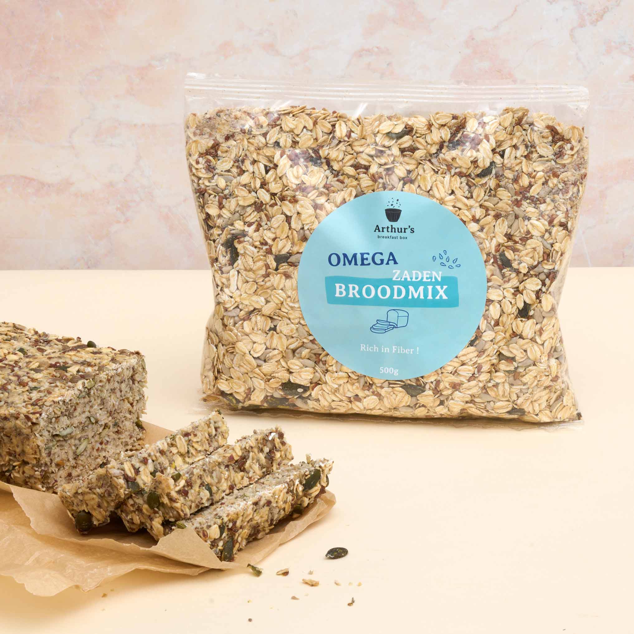 Omega 3 broodmix productfoto