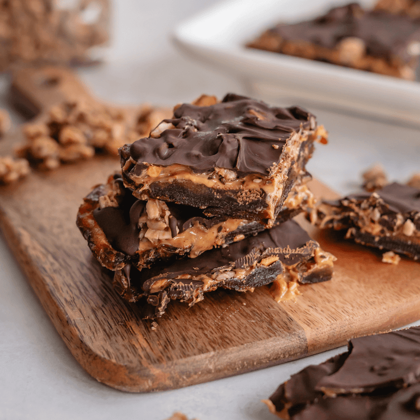 Pindakaas met chocolade