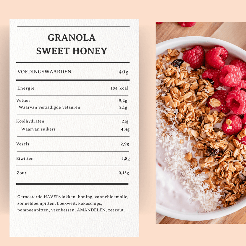 Granola Sweet Honey - Arthur’s Breakfast Box