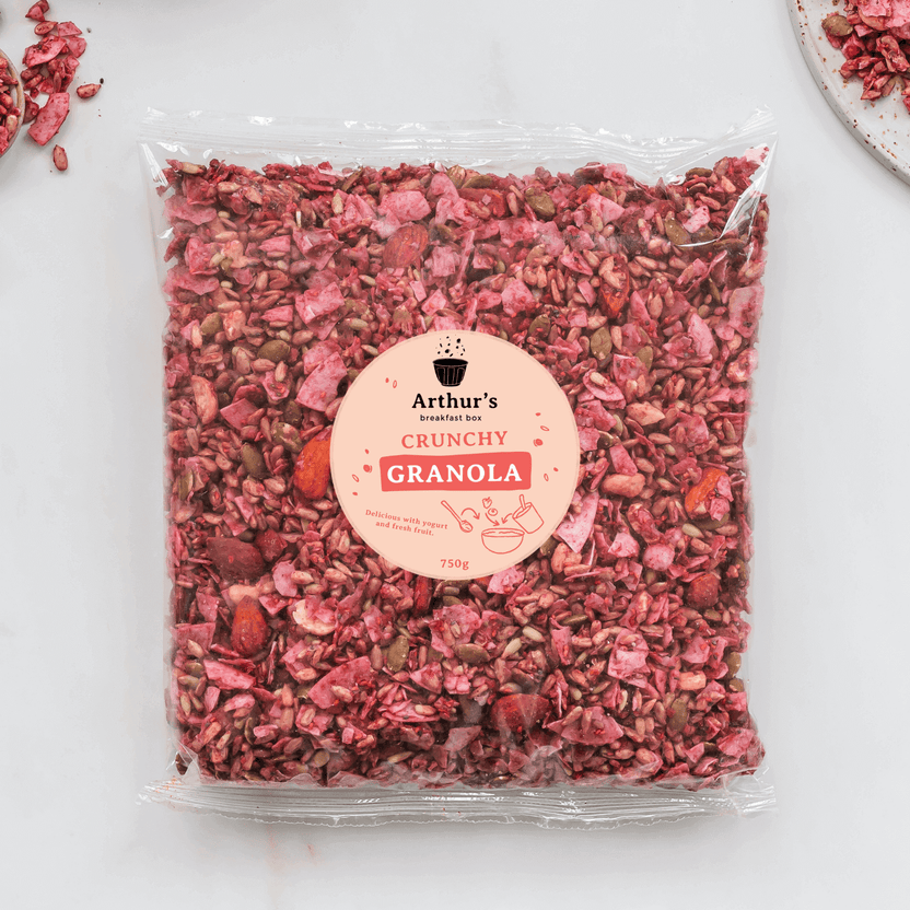 Low Carb Granola Berries - Arthur’s Breakfast Box