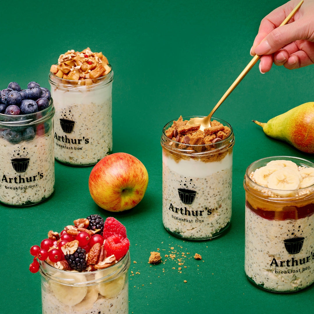 overnight oats zelf makkelijk maken