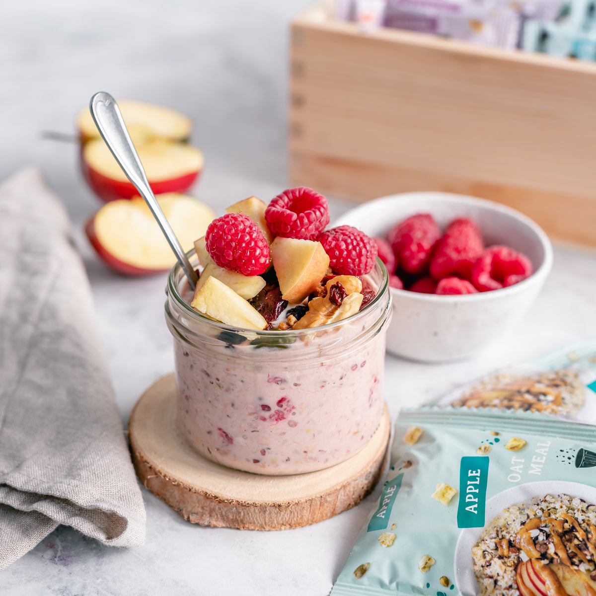 havermout met yoghurt en fruit