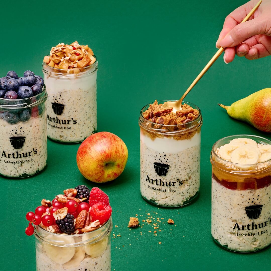 Winter Overnight Oats Bundel - Arthur’s Breakfast Box
