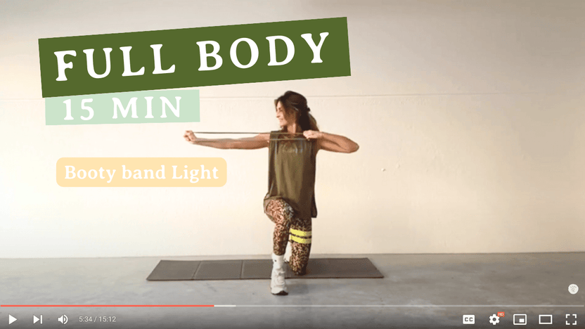 15 min Full Body met lichte booty band - Arthur’s Breakfast Box