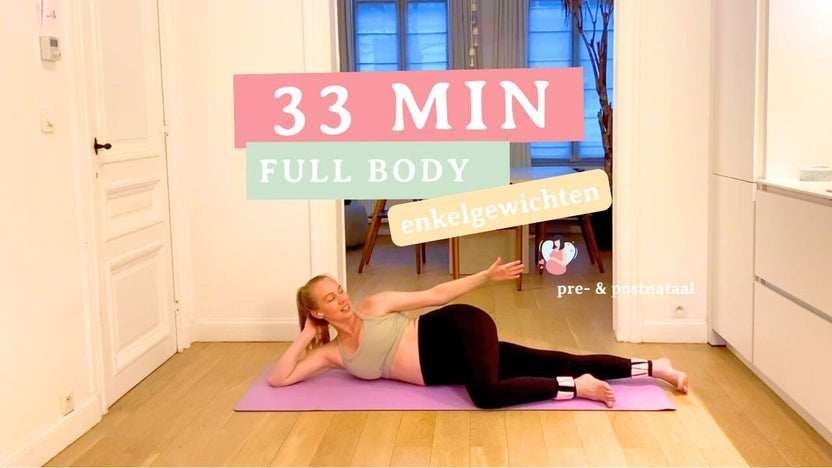 33 min Full Body Pilates met enkelgewichten - Arthur’s Breakfast Box