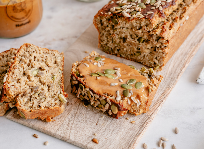 Bananenbrood Natuur met extra pitten