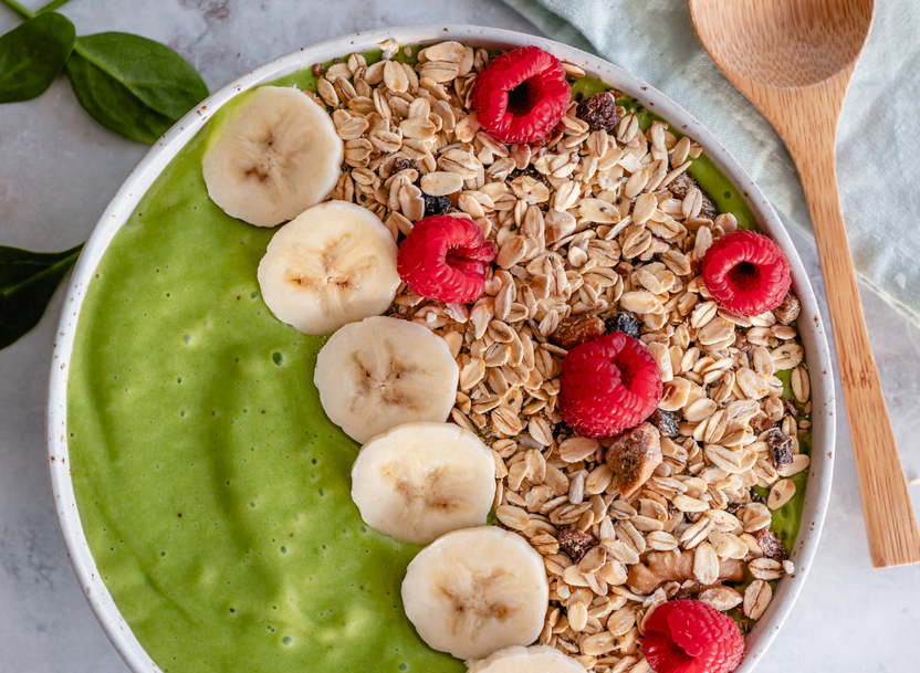 Groene Smoothie Bowl met Muesli