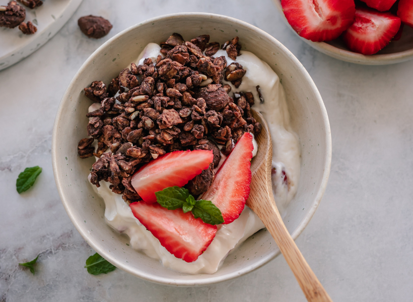 Eiwitrijke Low Carb Yoghurt Bowl