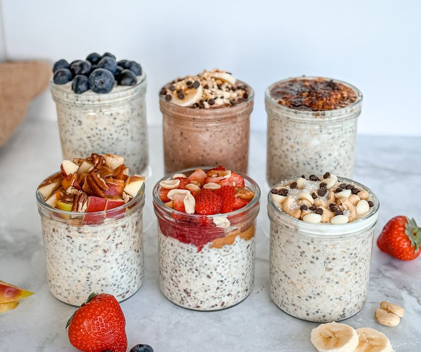 Hoe maak je overnight oats? Basisrecept & tips