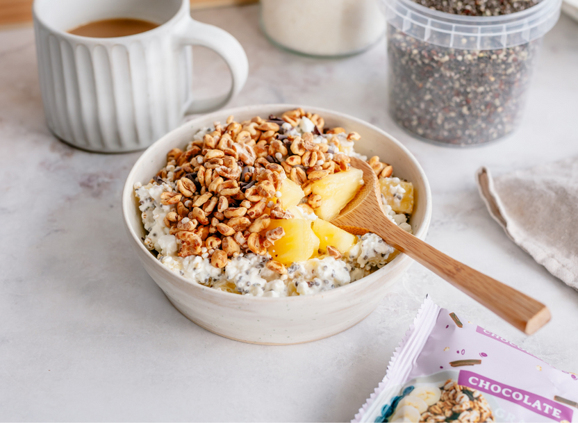 Tropische Cottage Cheese Bowl