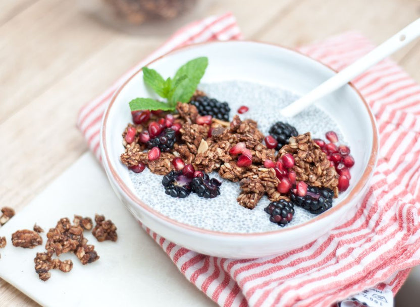 Chiapudding recept: gezond ontbijt met mango, kokos & yoghurt - Arthur’s Breakfast Box