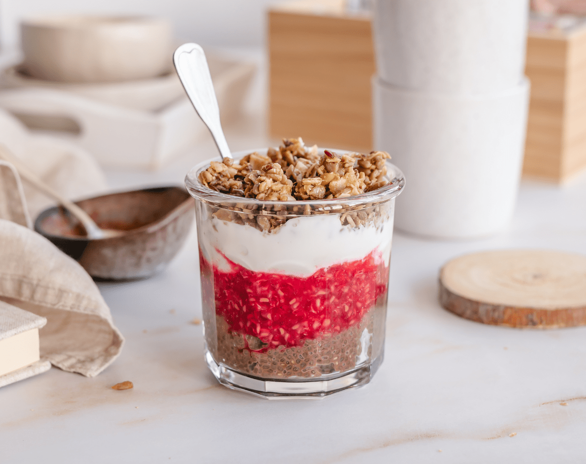 Chiapudding recept met cacao - Arthur’s Breakfast Box