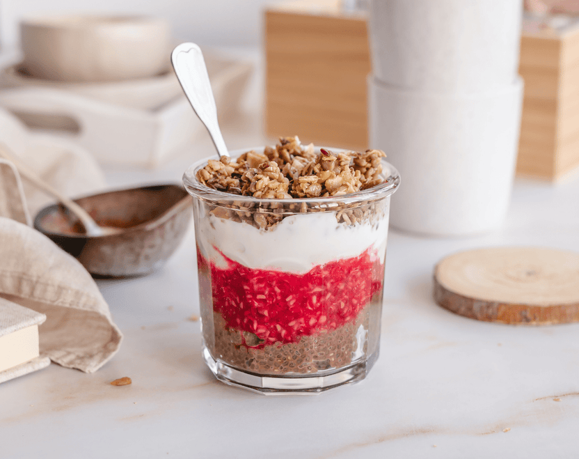Chiapudding recept met cacao - Arthur’s Breakfast Box
