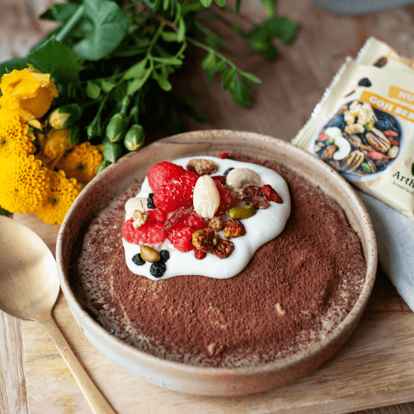 Eiwitrijke chiapudding - Arthur’s Breakfast Box