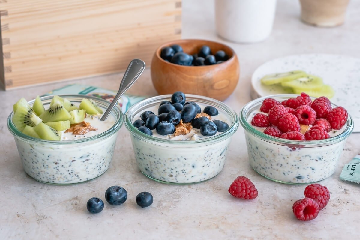 Eiwitrijke Vanille Overnight Oats - Arthur’s Breakfast Box