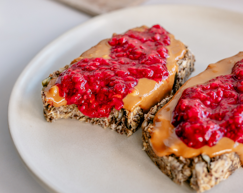Gezond Omega 3 Brood met chia confituur