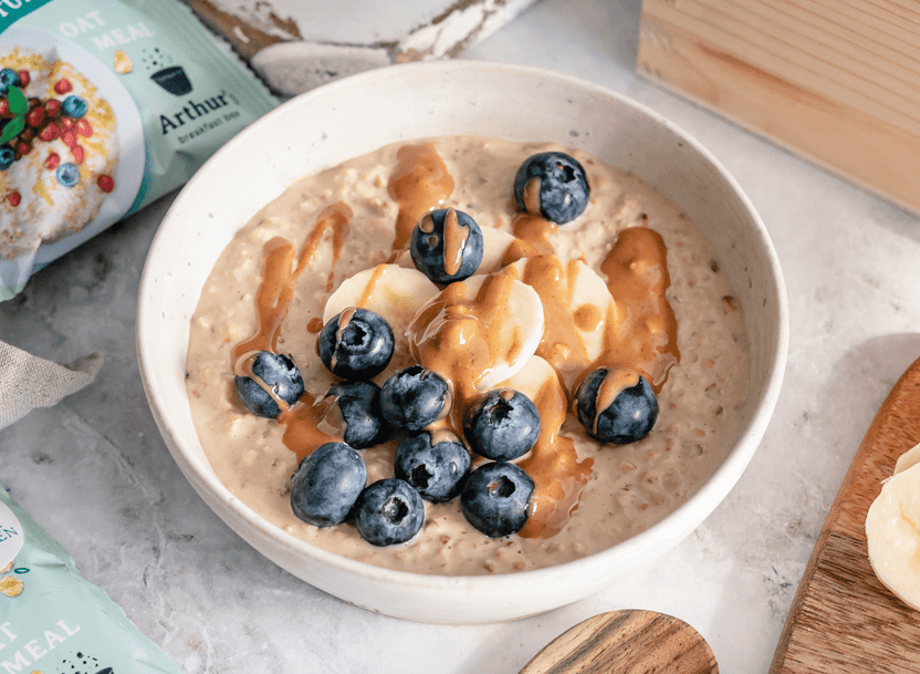 Vanille Collageen Havermout bowl - Arthur’s Breakfast Box