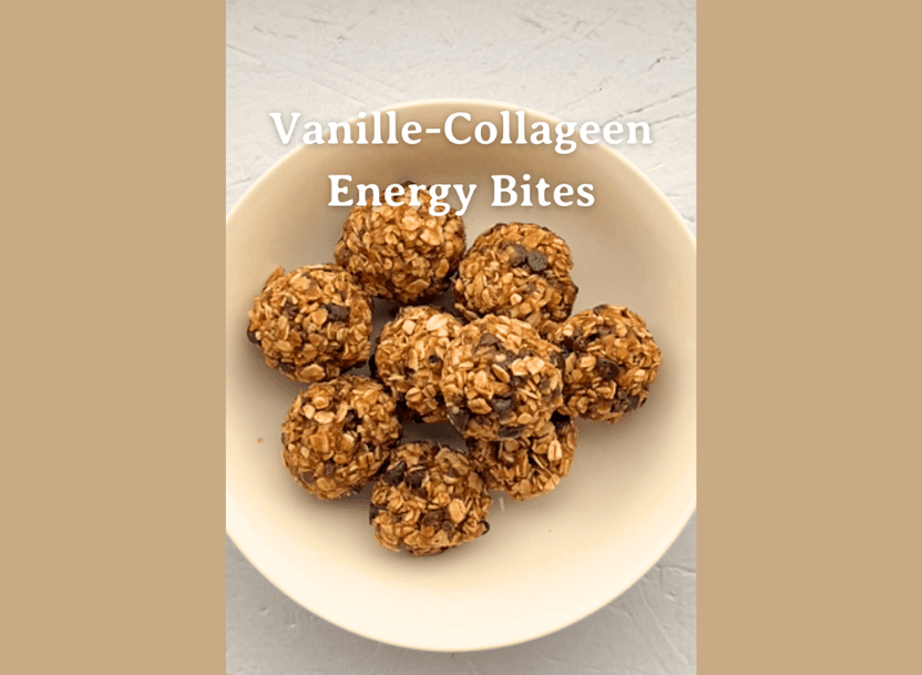 Vanille-Collageen Energy Bites