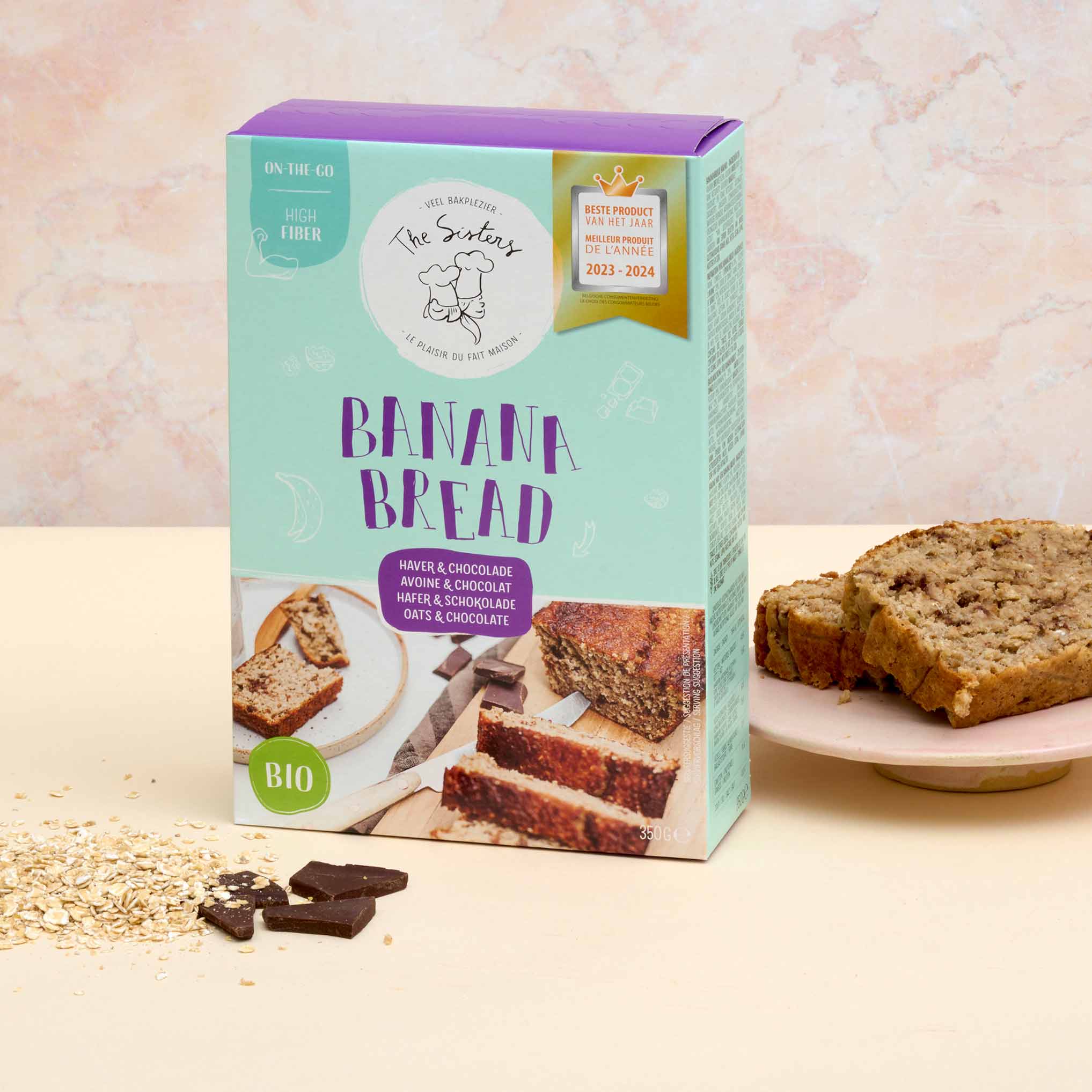 Bananenbrood met chocolade