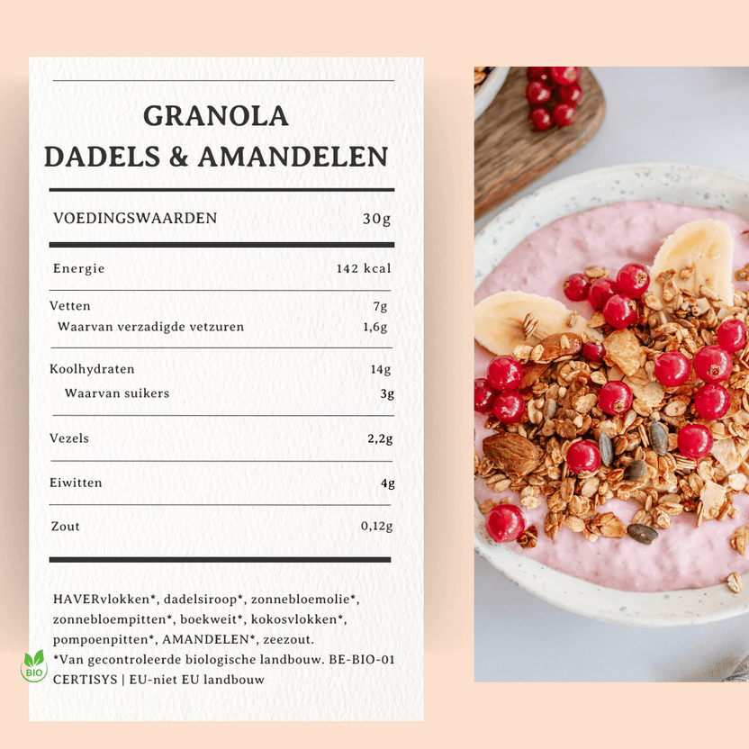 Granola Dadels & Amandelen