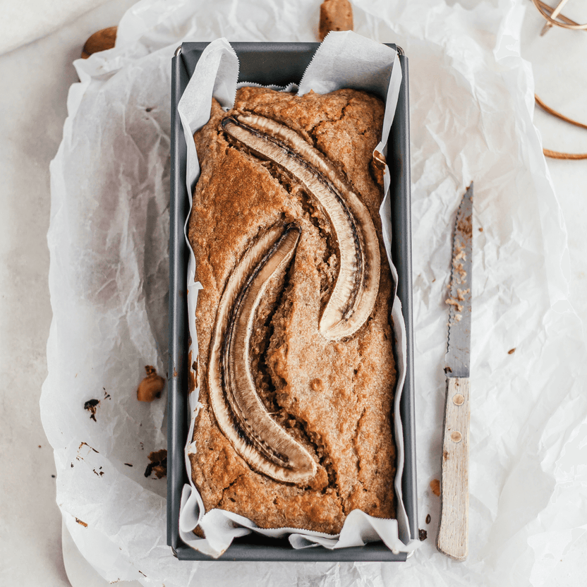 Pain aux bananes sans sucre