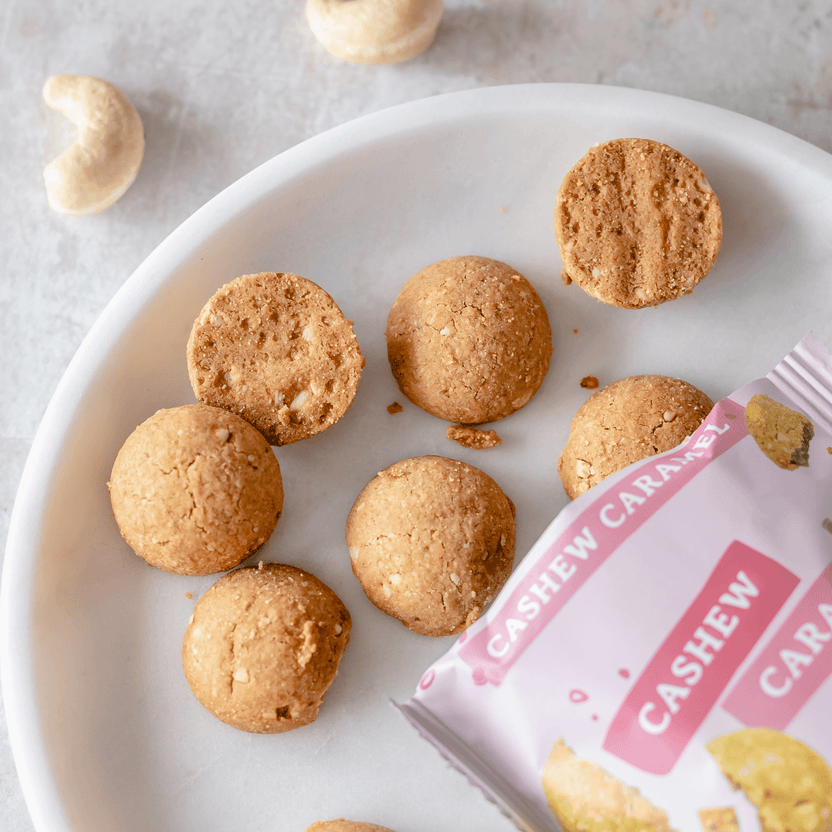 Cashew Caramel Cookies