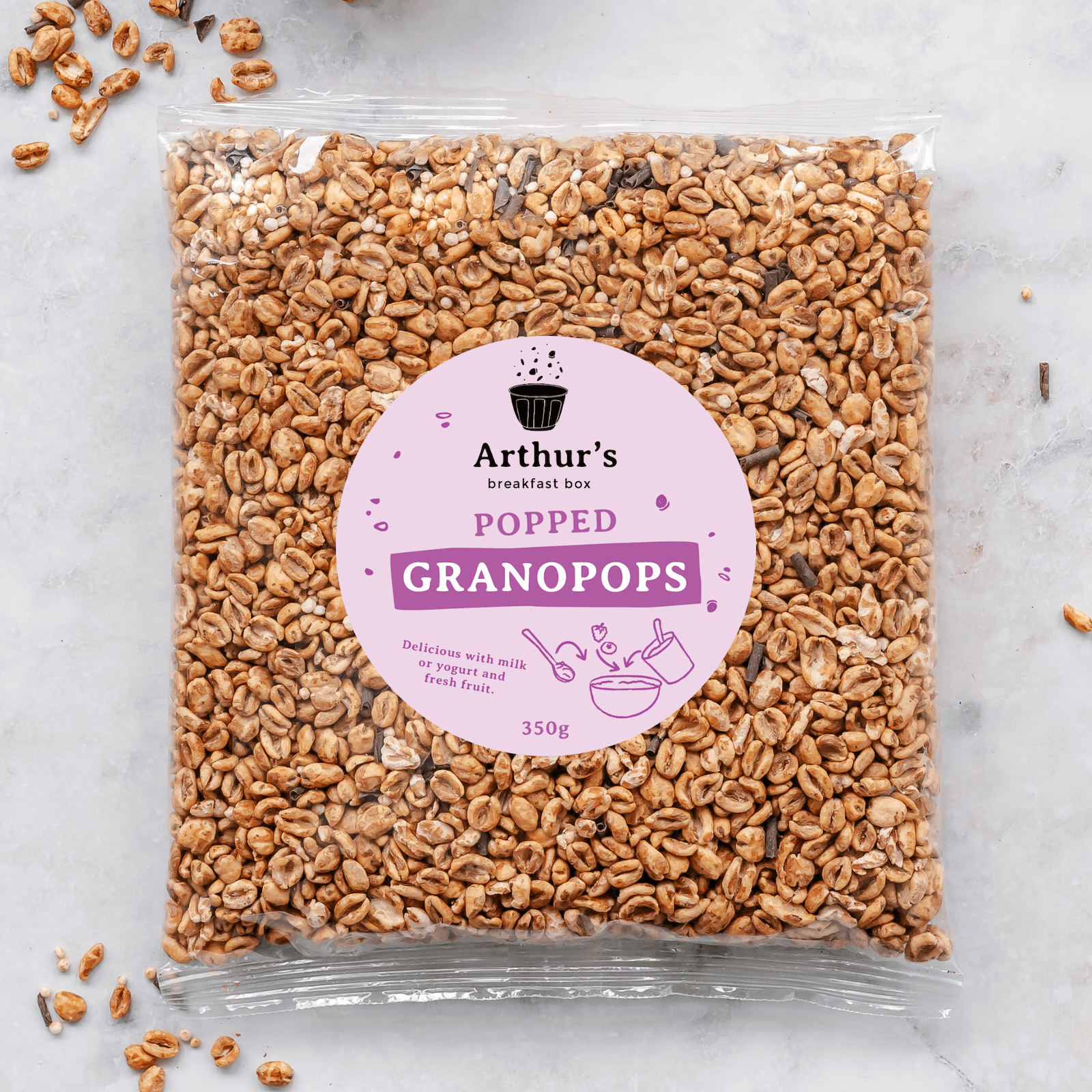 Granopops Chocolade - Arthur’s Breakfast Box