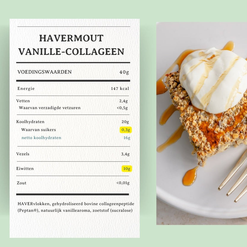 Havermout Vanille Collageen - Arthur’s Breakfast Box