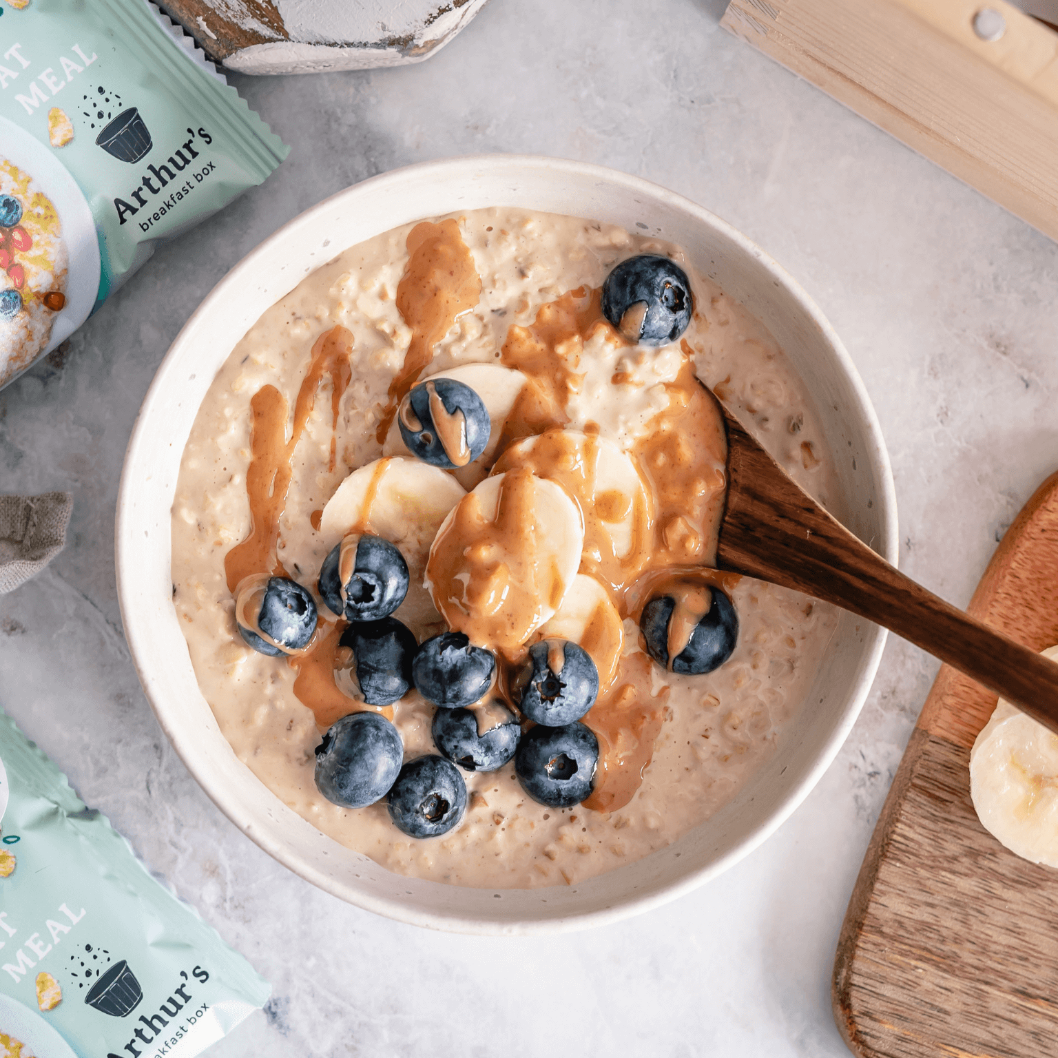 Havermout Vanille Collageen - Arthur’s Breakfast Box