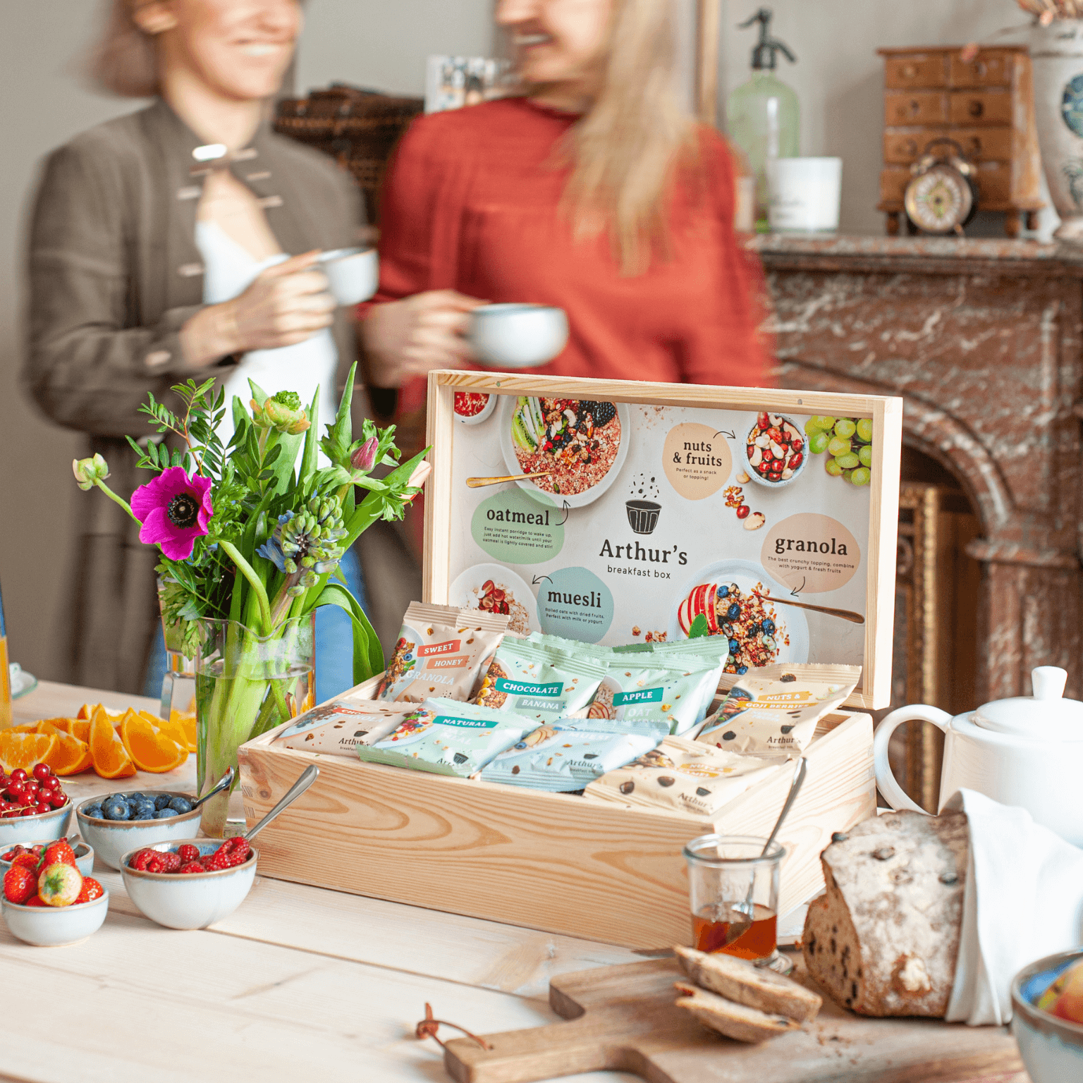 Houten Box - Arthur’s Breakfast Box