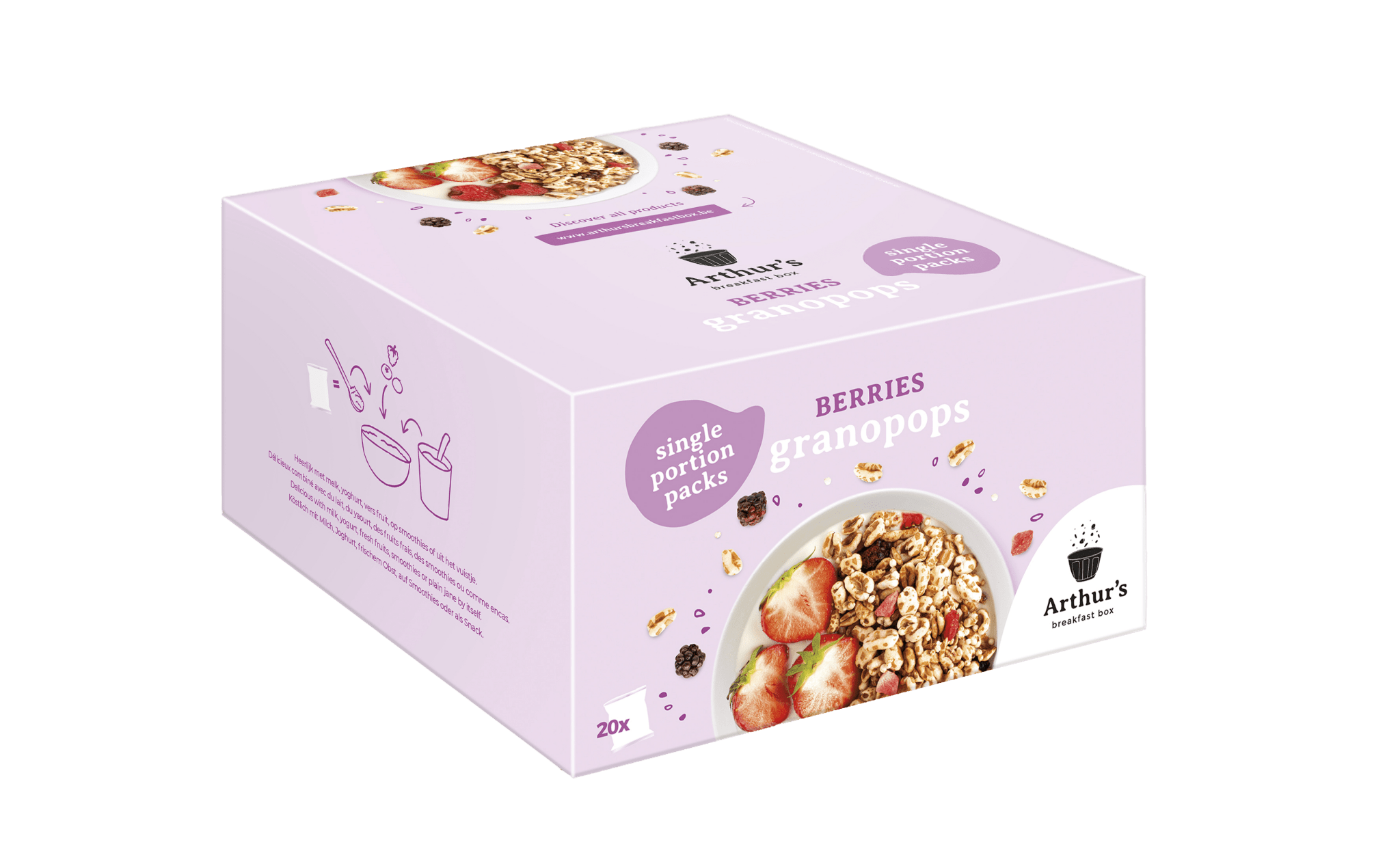 Kies jouw ontbijt - Arthur’s Breakfast Box