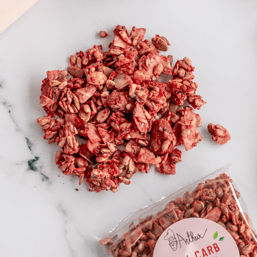 Low Carb Granola Berries - Arthur’s Breakfast Box