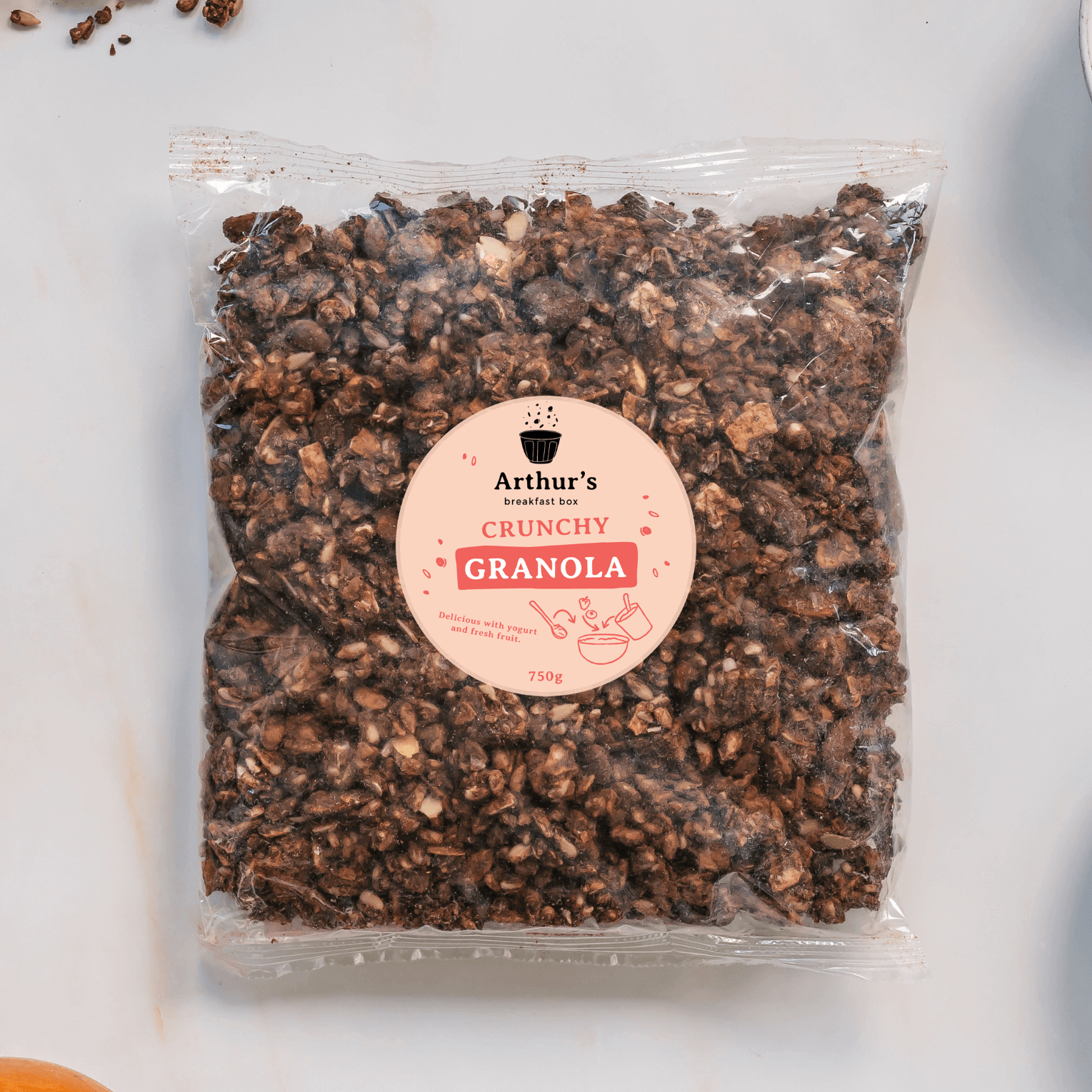 Low Carb Granola Nutty Chocolate - Arthur’s Breakfast Box