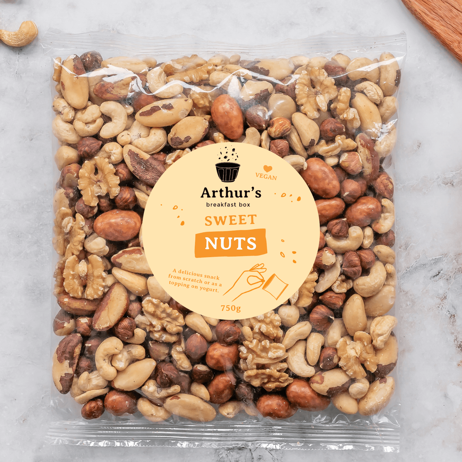 Nuts & Caramels - Arthur’s Breakfast Box