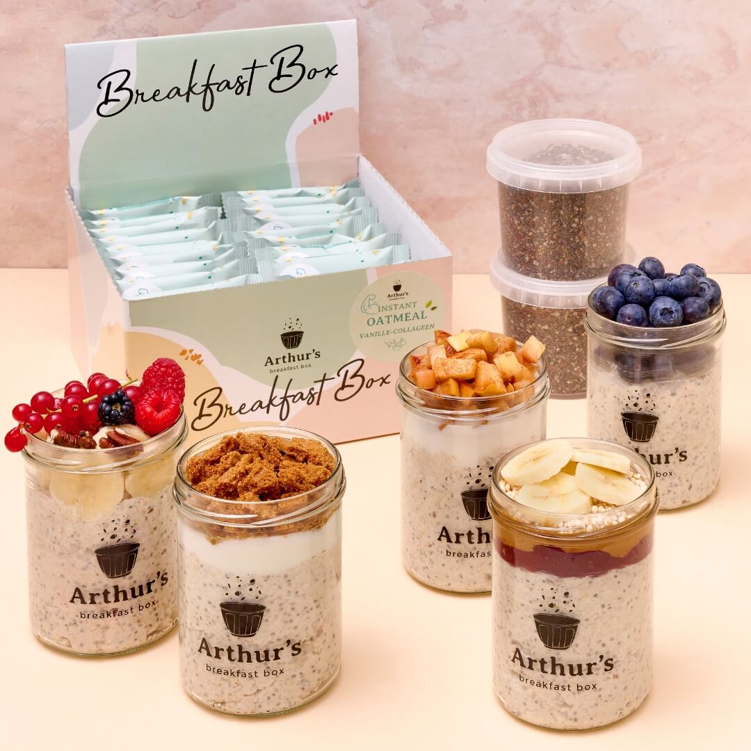 Overnight Oats Starter Pakket - Arthur’s Breakfast Box